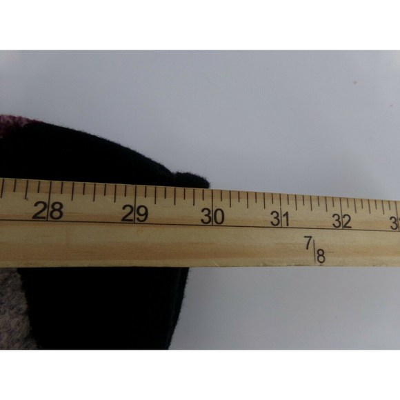 Lucky Brand Cardigan Open Front Sweater Wrap Boho Burgandy SM Last Man Standing - Picture 11 of 11